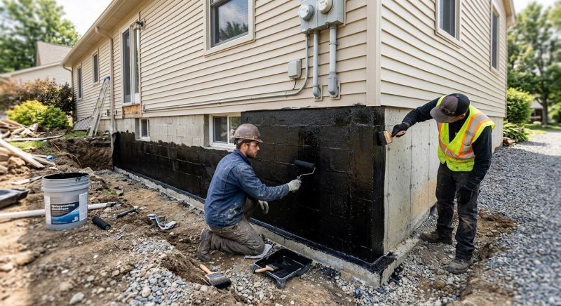 Brick Foundation Sealing in Grand Rapids, MI