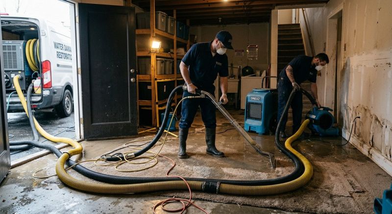 Burst Pipe Cleanup in Chandler, AZ