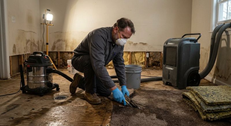 Flood Damage Repair in Gilbert, AZ