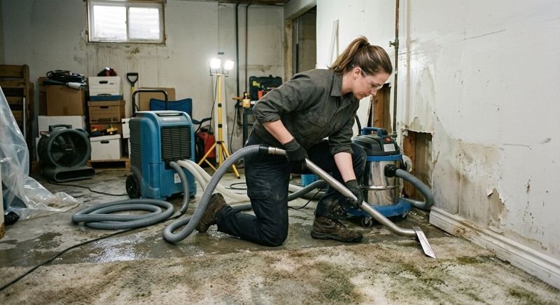 Water Damage Cleanup in Chandler, AZ