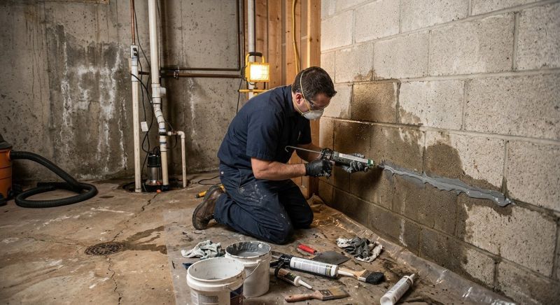 Wet Basement Repair in Fort Collins, CO